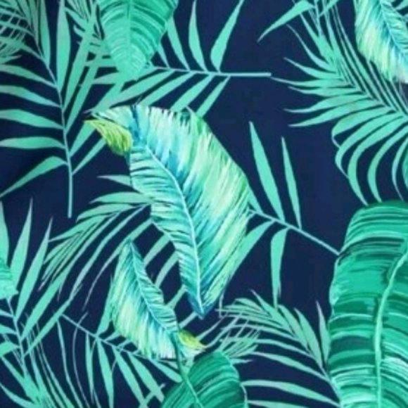 NEW! SHEIN curvy tropical top Sz 1X - Picture 7 of 7